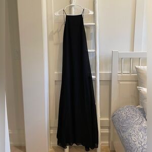 Black maxi dress
